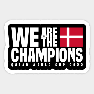 Qatar World Cup Champions 2022 - Denmark Sticker